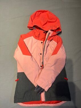 Orage Kids Colorblock Hooded Winter coat